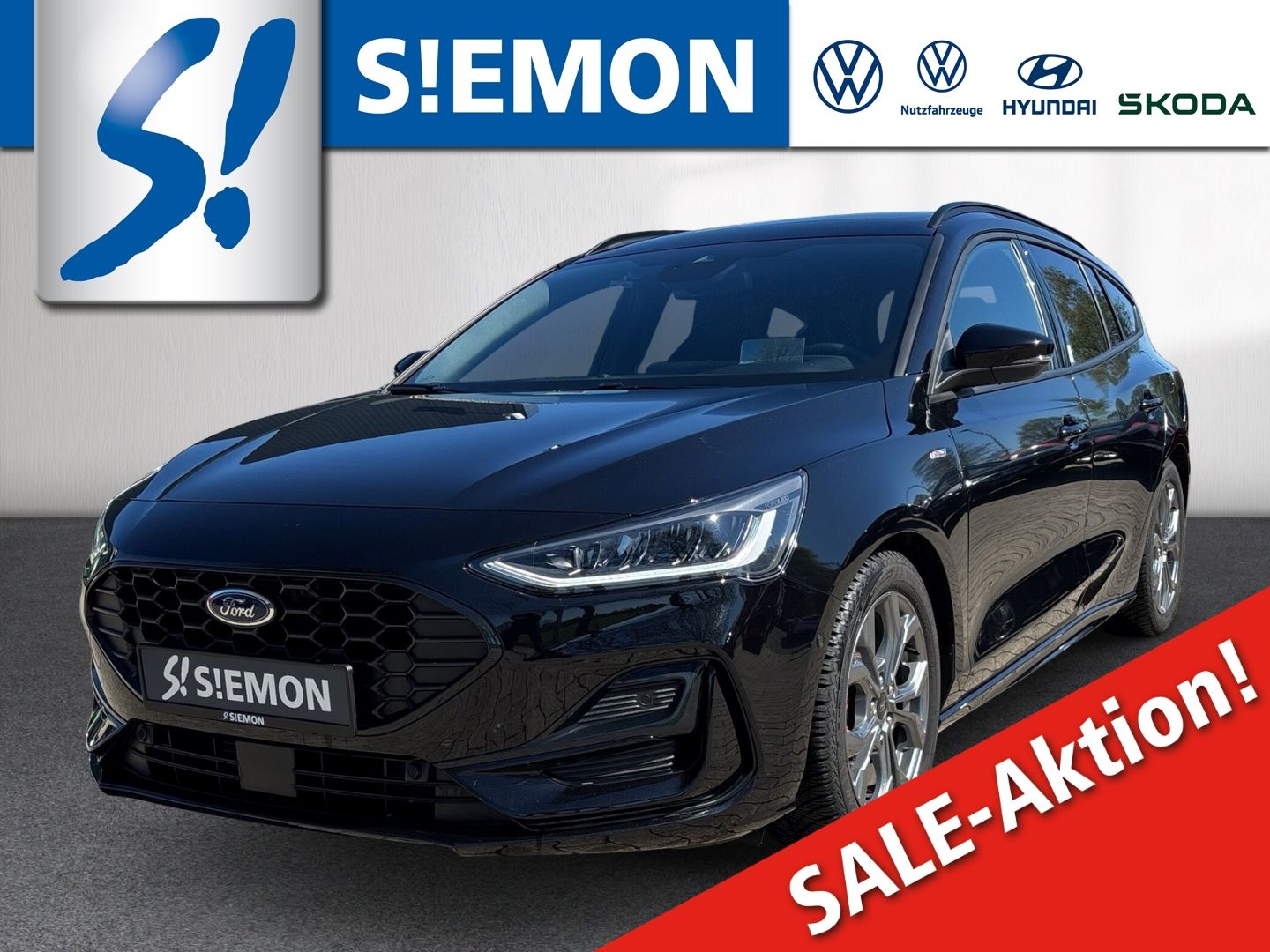 Ford Focus Turn. 1.5 ST-Line X Auto. Pano HeadUp