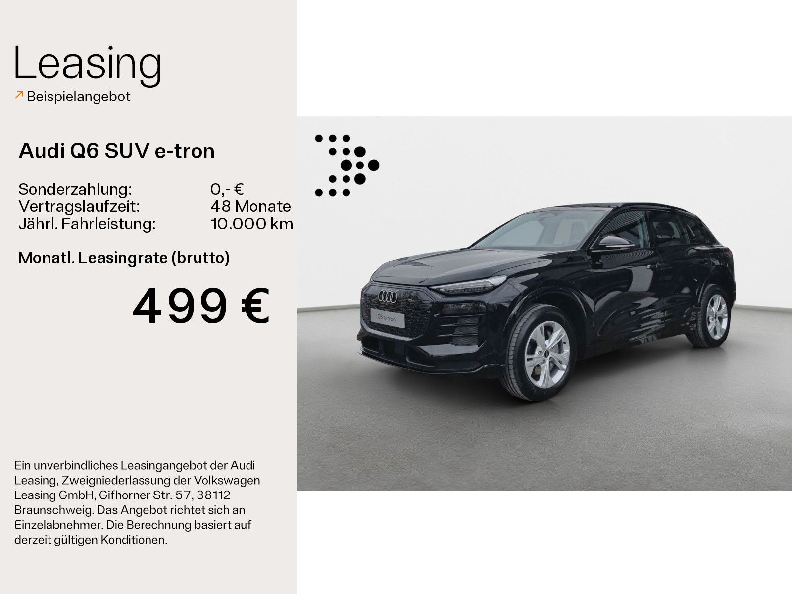 AUDI Q6 SUV e-tron 0,25%Standklima*Tech*Exp+*LED*360°