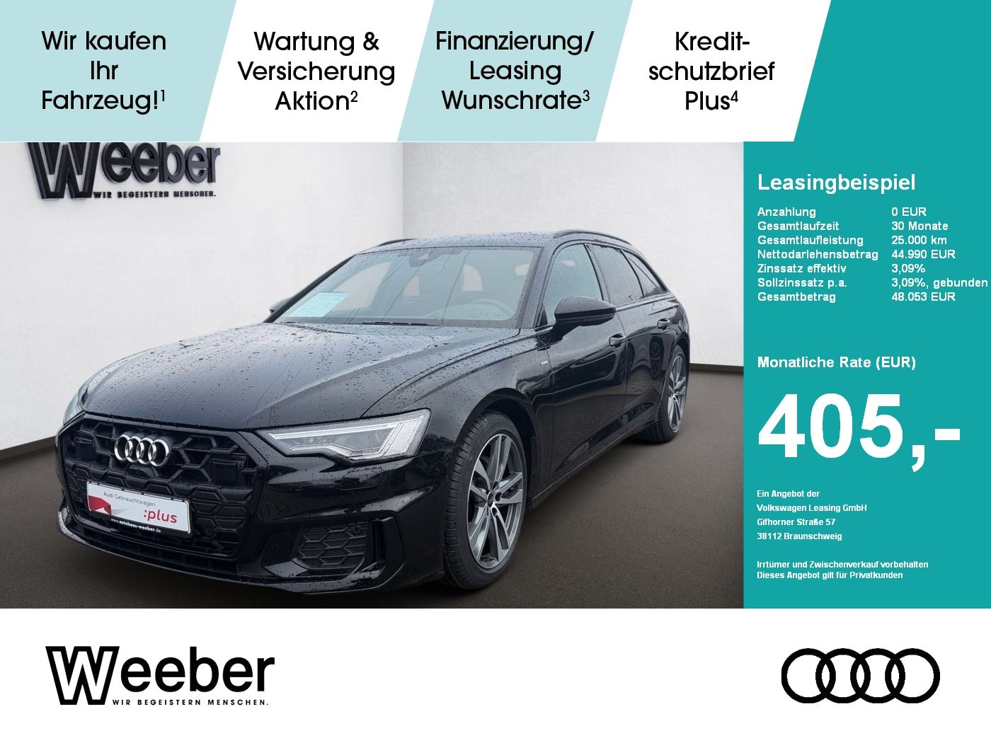 Audi A6 Avant S line *NAVI*19LM*HUD*MATRIX*LEDER*5J G