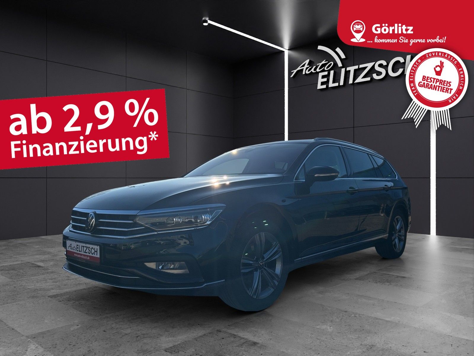 Fahrzeugabbildung Volkswagen Passat Variant Elegance TDI DSG IQ.Light ACC SH