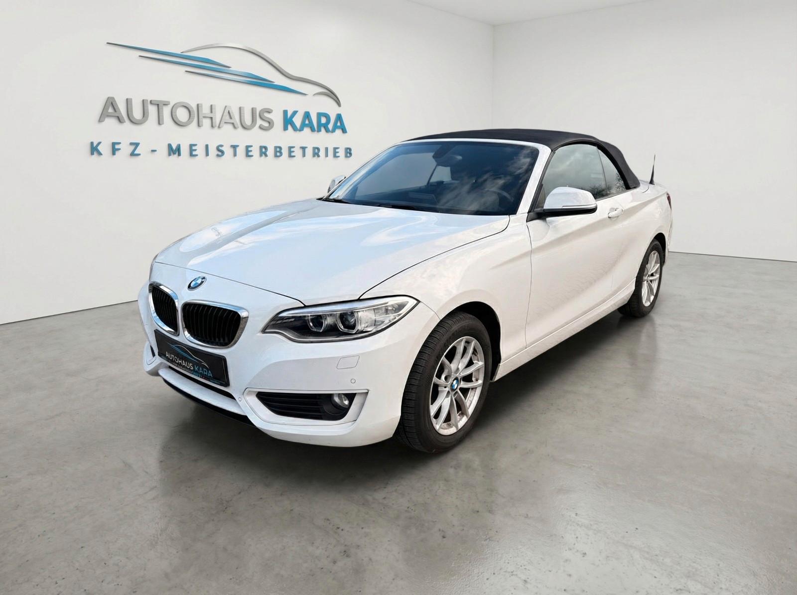 BMW 220i Cabrio *BI-XENON/ALPINWEISS III*