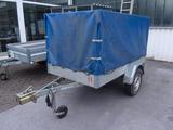 Stema Gebrauchter Anhänger 750KG mit Hochplane - Stema Pkw-Anhänger 750