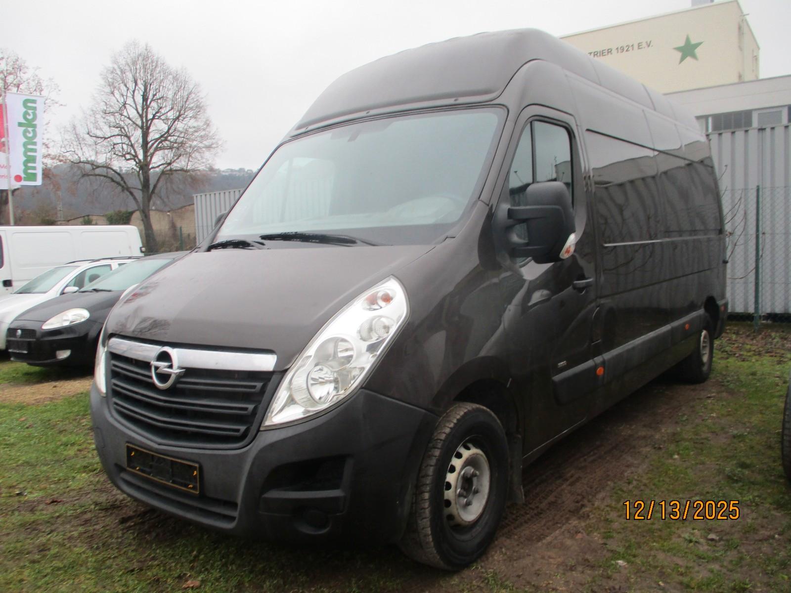 Opel Movano KASTEN 3-SITZER GETRIEBESCHADEN 2.GANG TÜ