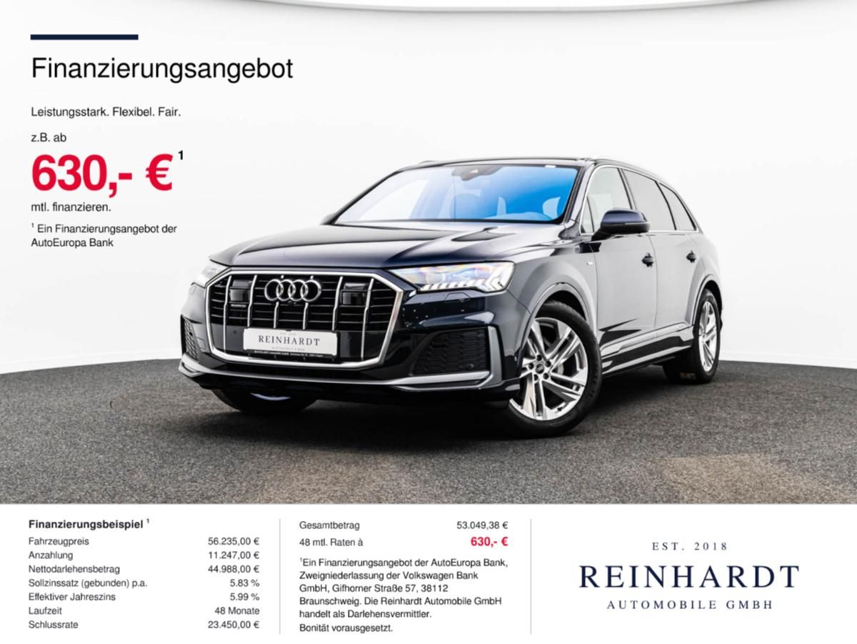 Audi Q7 50TDi Q 2x S LINE ACC HuD PANO LASER B&O 360°