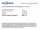 Audi S5 Cabriolet 3.0 TFSI NAVI B&O APP SHZ ACC 360° - gebrauchte Audi S5 aus dem Jahr 2021