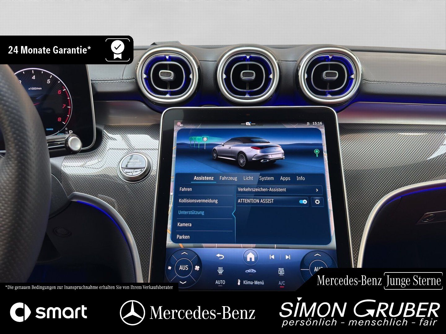 Fahrzeugabbildung Mercedes-Benz CLE 450 4M Cabrio AMG Night Sitzklima Burm3D 20Z