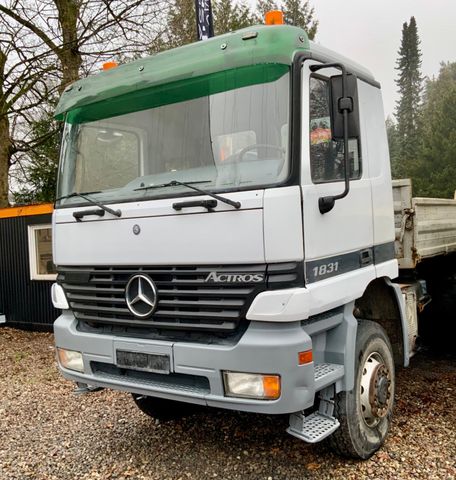 Mercedes-Benz Actros 1831  3.Seiten Meiller-Kipper 4X4