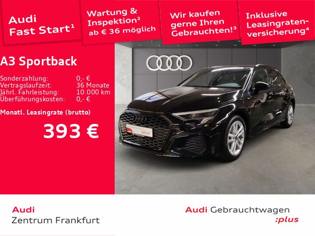 Audi A3 Sportback 40 TFSI e S tronic S line LED Leder