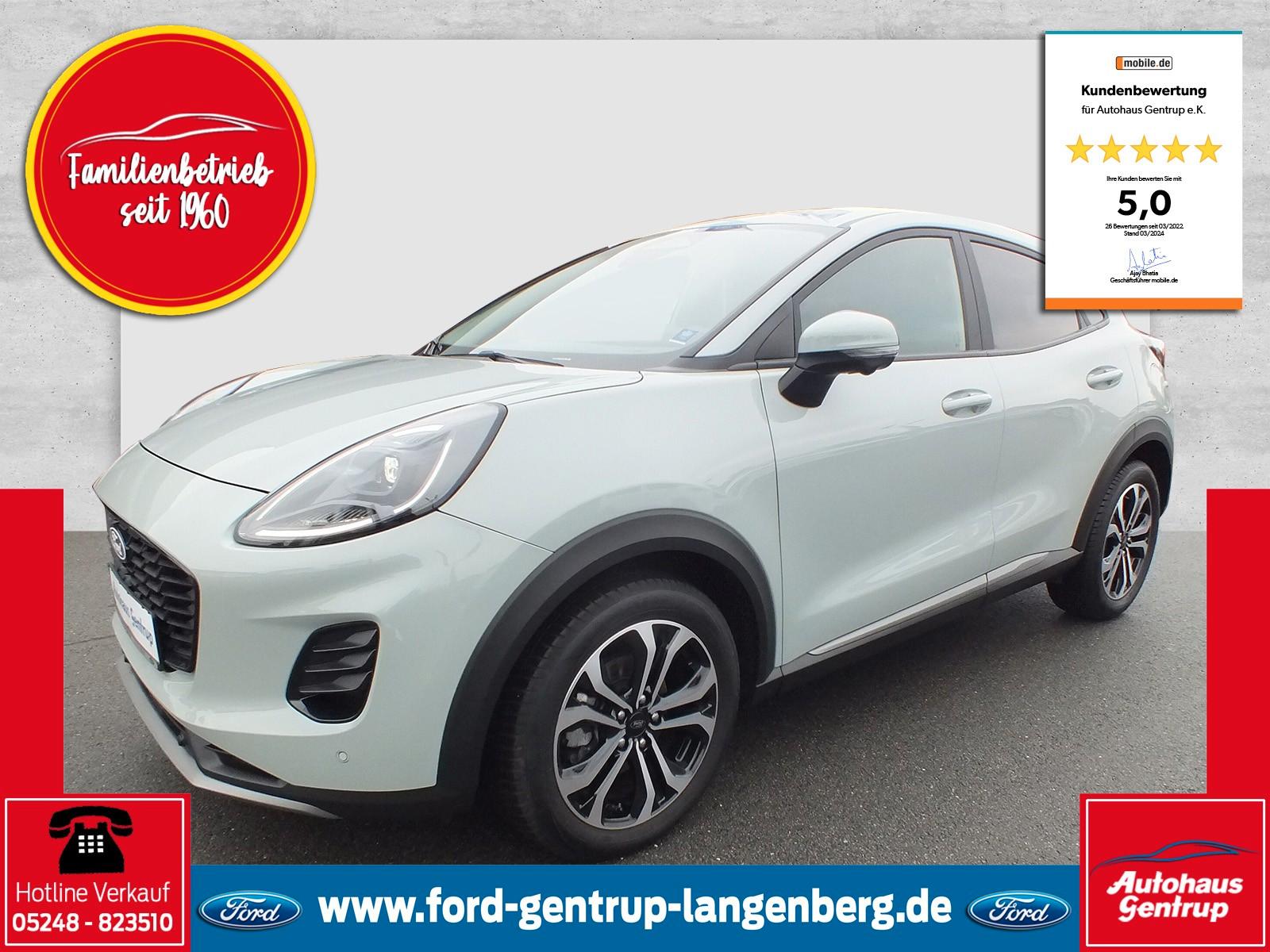 Ford Puma Titanium GJR/FahrerP/360Kamera/FGS 4 J/-38%