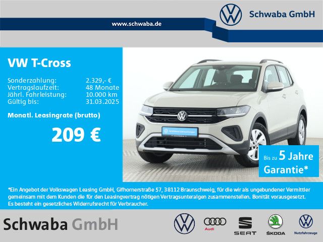 Volkswagen T-Cross Life 1.0 TSI LED*VIRTUAL*NAV*ACC*KAM*16"