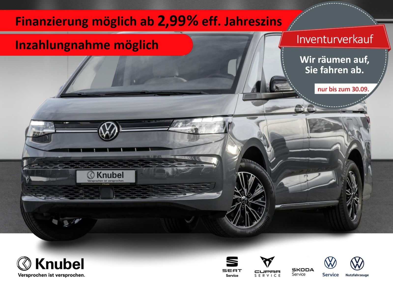 Volkswagen T7 Multivan ENERGY 2.0 TDI DSG lang AHK LED Trav