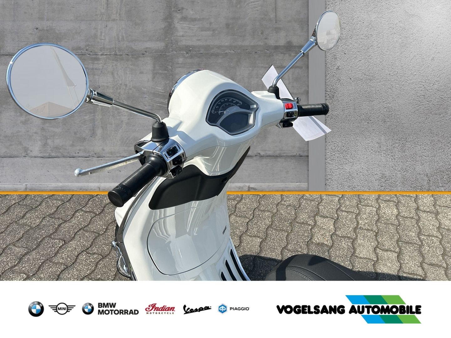 Fahrzeugabbildung Vespa Primavera 125 I-Get, Voll LED, LCD Display, Face