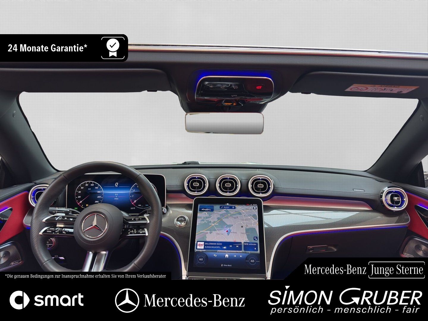 Fahrzeugabbildung Mercedes-Benz CLE 450 4M Cabrio AMG Night Sitzklima Burm3D 20Z