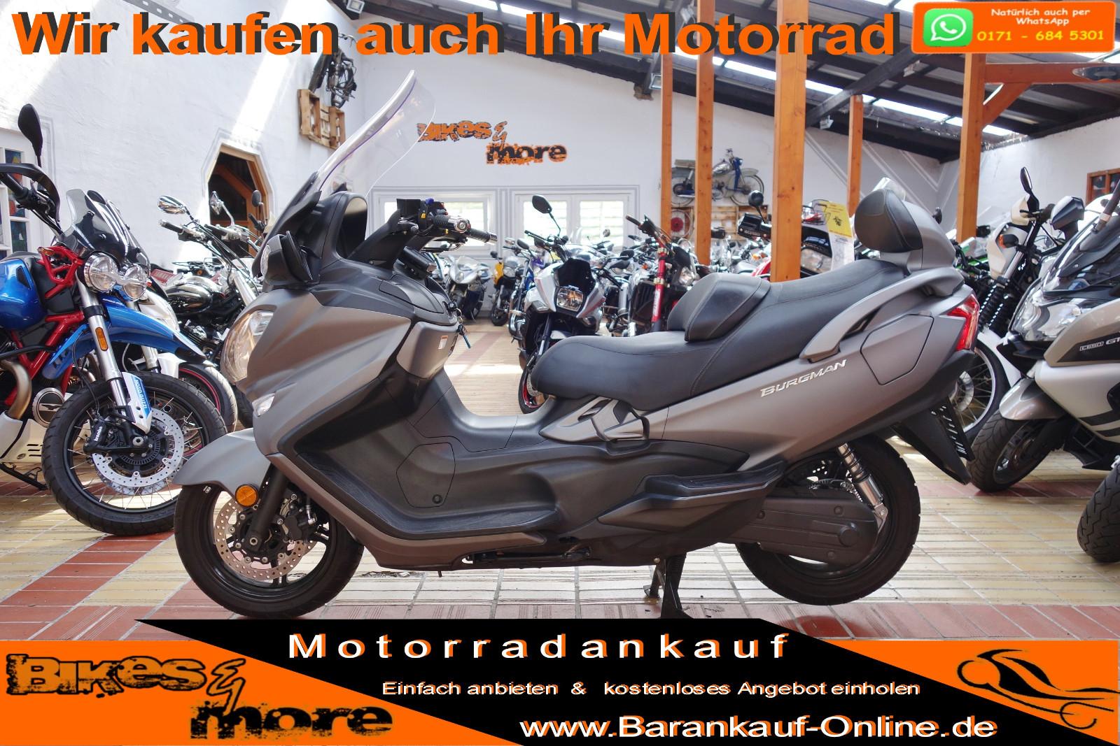 Suzuki AN 650 Bugman Executive ABS+1Hd+8150KM+Navi+TOP