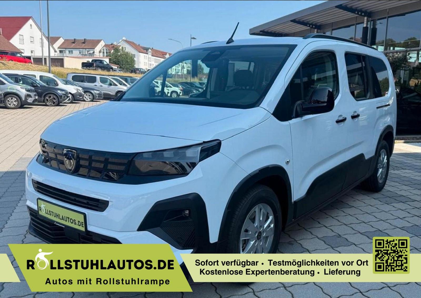 Peugeot "Rollstuhlumbau" inkl. Kopf- und Rückenstütze