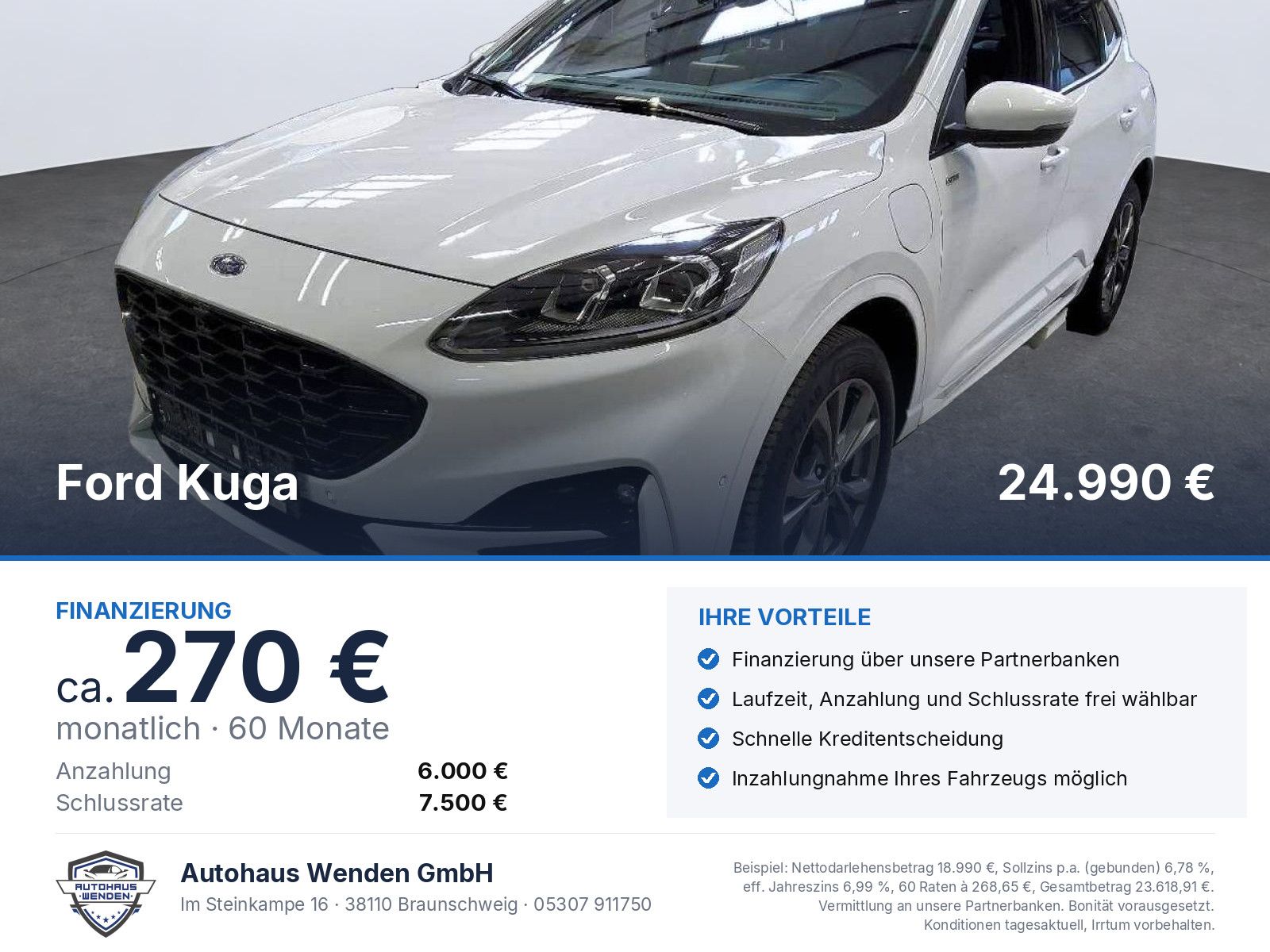 Ford Kuga 2.5 Duratec PHEV ST-LINE X/PANO/Kamera/Keyl