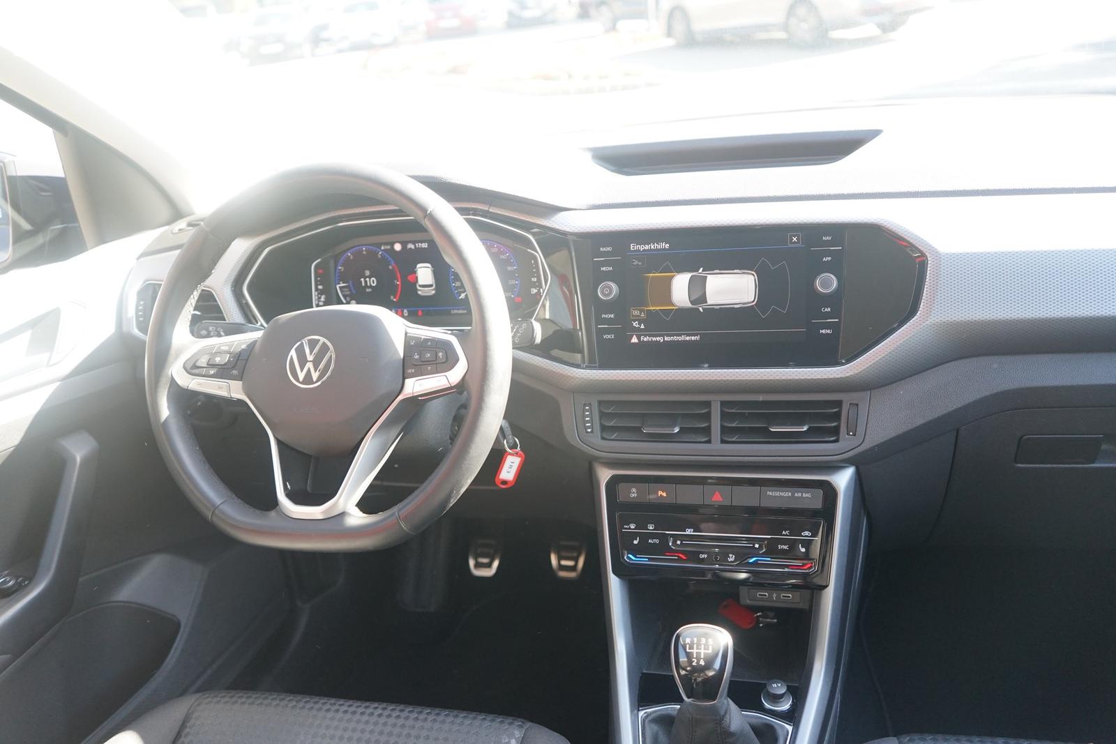 Volkswagen T-Cross 1.0 Life LED Navi ACC Sitzheizung AHK, миниатюра 11