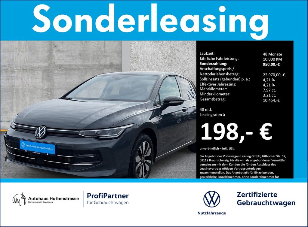 Volkswagen Golf VIII 1.5 TSI Goal NEUES MODELL AHK NAVI