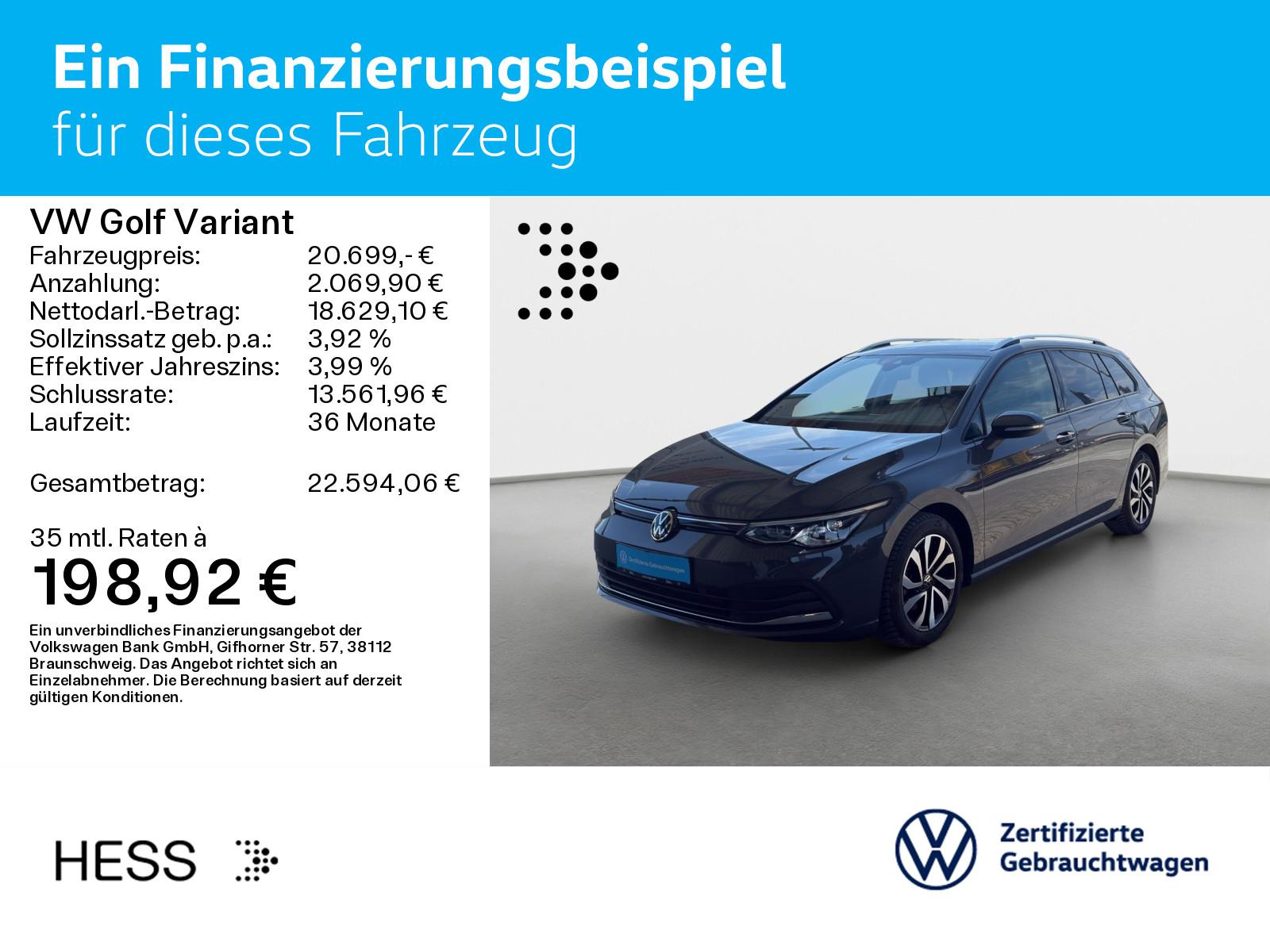 Volkswagen Golf VIII Variant 1.5 TSI ACTIVE*LED*AHK*KAMERA*, миниатюра 28
