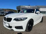 BMW 218i Cabrio M-Sport AHK DAB Navi LED USB Automat - : Cabrio, Us