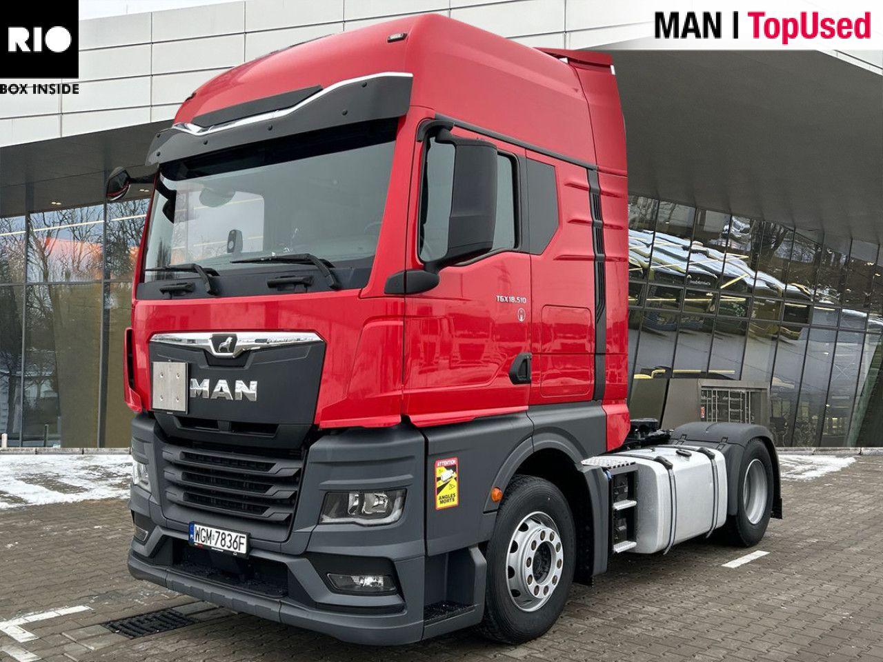 MAN TGX 18.510 4x2 BL SA Euro6 Klima Luftfeder ZV