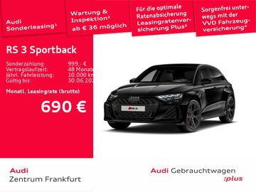 Audi Leasingangebot: Audi RS3 Sportback RS-AGA+PANO+WABEN+HUD+MATRIX+WABEN