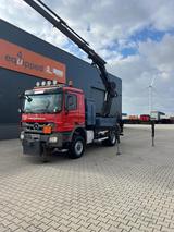 Mercedes-Benz Actros 2046 4x4 / FULL SPRING / HIAB 288 EP 5 HI - Koffer