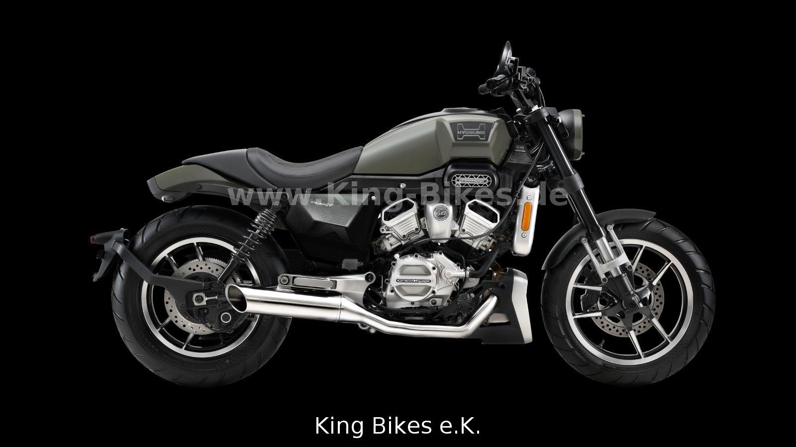 Fahrzeugabbildung Hyosung GV 125 X ABS - Euro 5+ GV125X - 3 Jahre Garantie