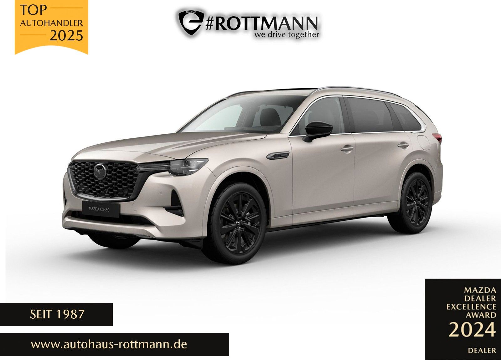 Mazda CX-80 Plug-In 327ps Aut. PHEV AWD Homura Plus