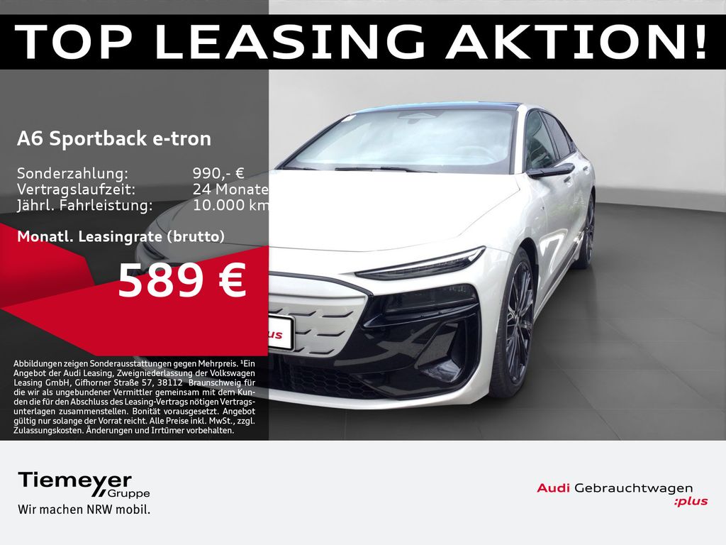 Audi A6 Sportback e-tron 2x S LINE KAMERA AHK SOUND S