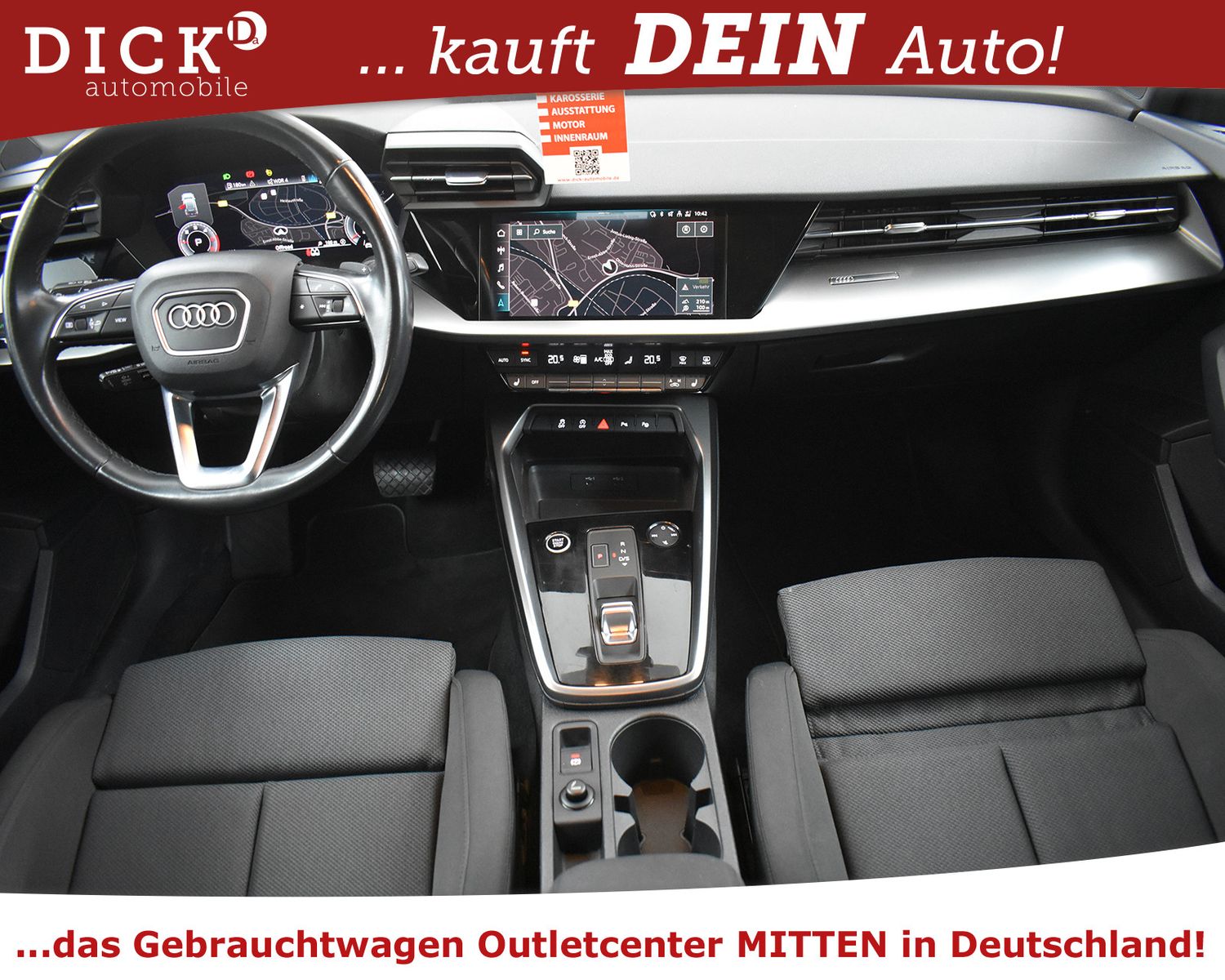 AUDI A3 SB 35d S-Tr. Sport VIRTU+NAVI+LED+ACC+AHK+KAM - Image 8