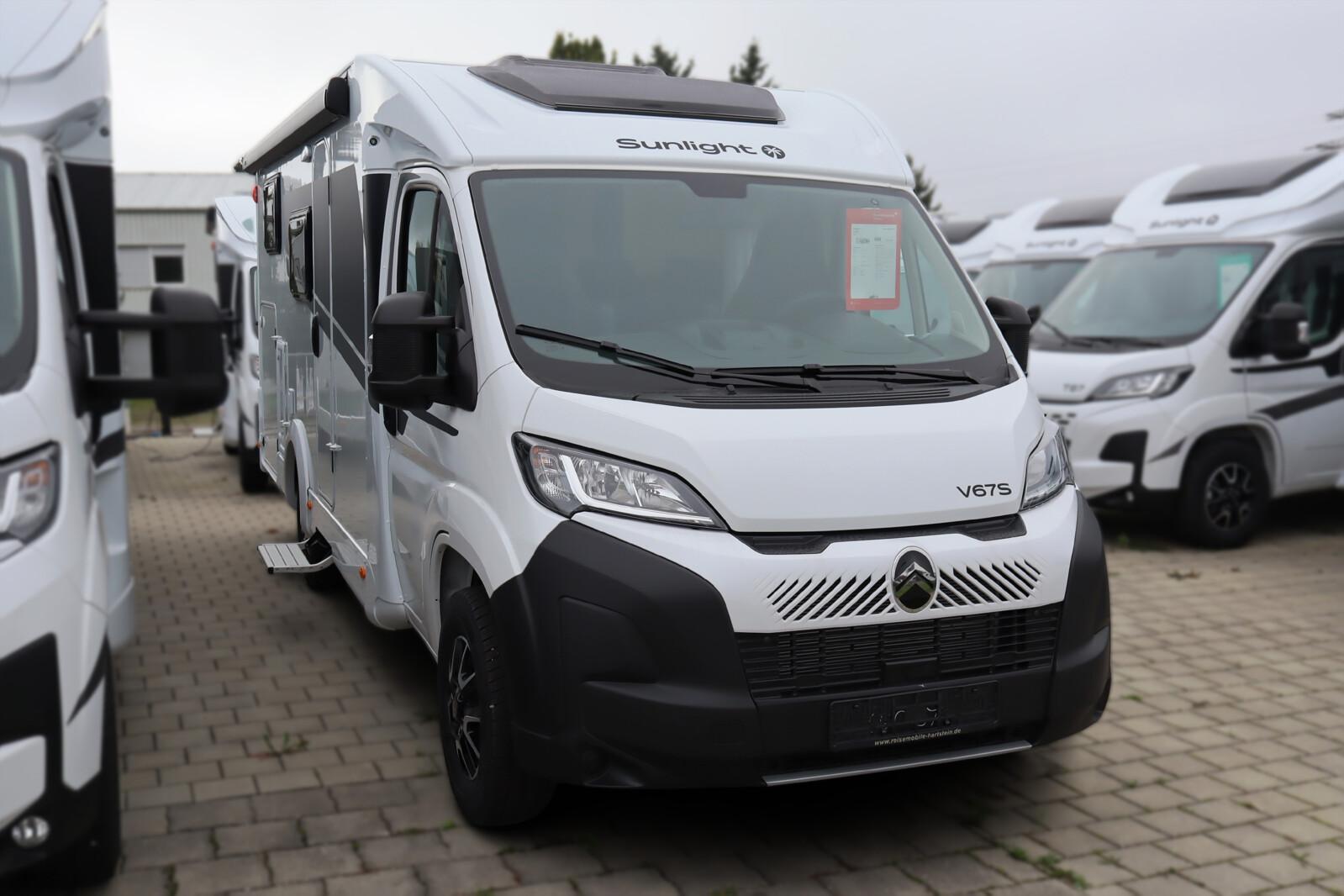 Sunlight V 67S Neuheit mit Easy Fold Bett, Ready to Roll