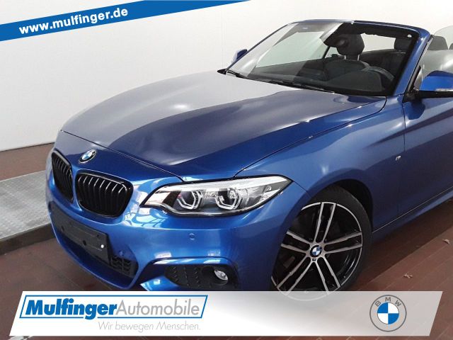 BMW 220i Cabrio M Sport Leder ACC Navi Lenkradh.Ha/K