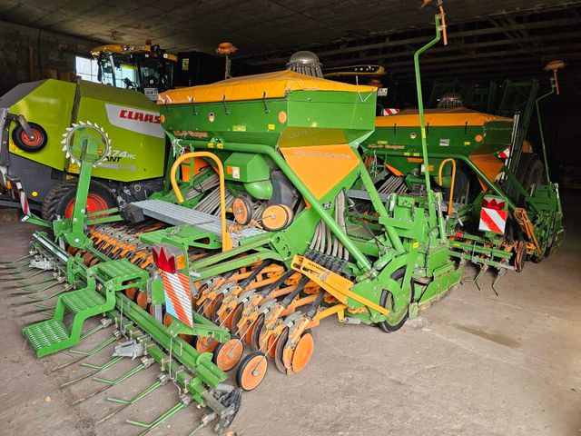 Amazone Drille AD-P 403 und Kreiselgrubber KG 4000 Super