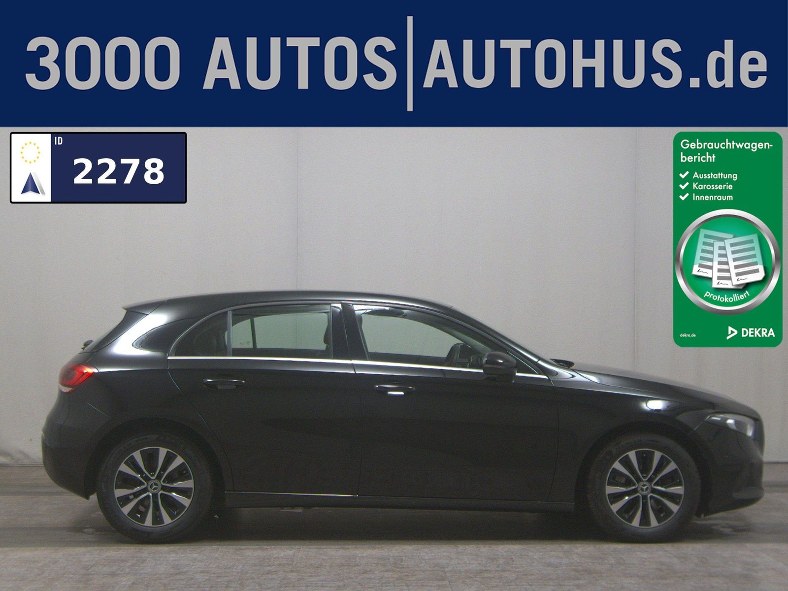 MERCEDES-BENZ A 180 d Navi LED Shz RfK PDC T-Leder