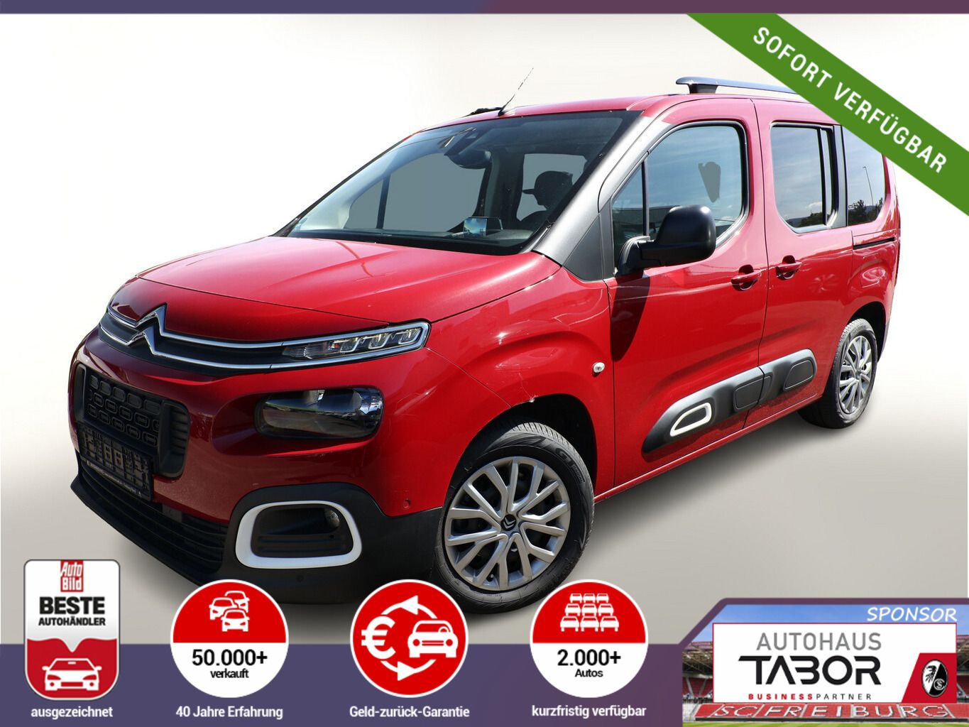 Citroën Berlingo 1.5 BlueHDi 130 EAT8 Shine M Nav KAM