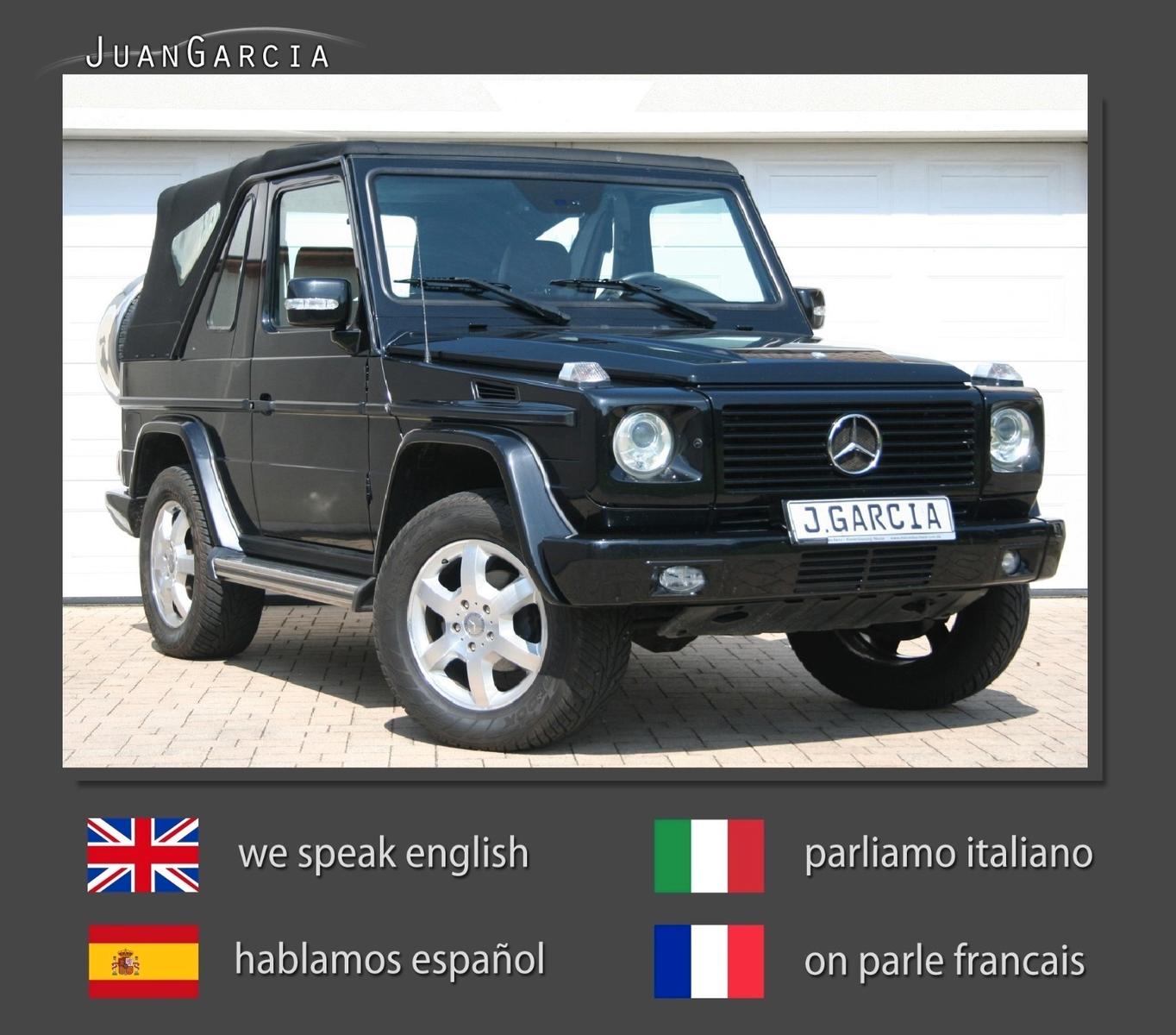 Mercedes-Benz G 320/350 CDi Cabrio, fast 1.Hand, nur 59 tkm