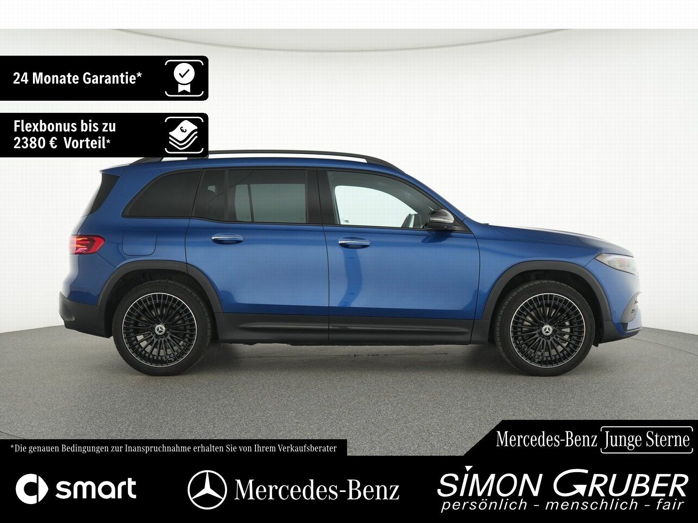 Fahrzeugabbildung Mercedes-Benz EQB 350 4M AMG Night Pano Burm Ambi HUD 360 ACC