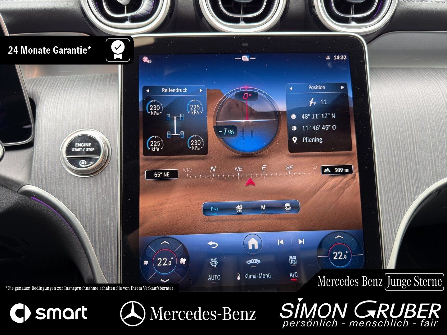 Fahrzeugabbildung Mercedes-Benz GLC 200 4M AMG Night Pano Sitzklima Massage AHK