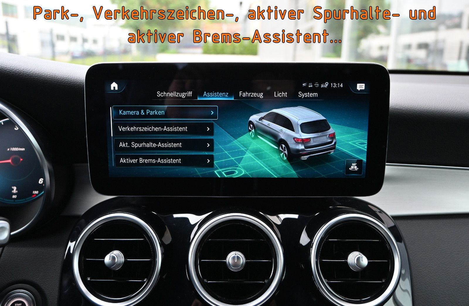 Fahrzeugabbildung Mercedes-Benz GLC 220 d 4MAT. AMG LINE °ACC°AHK°STANDHEIZ°MEMO