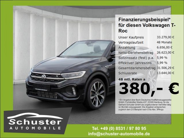 Volkswagen T-Roc Cabrio R-LINE 1.5TSI*DSG IQ-LED ACC 19*Alu