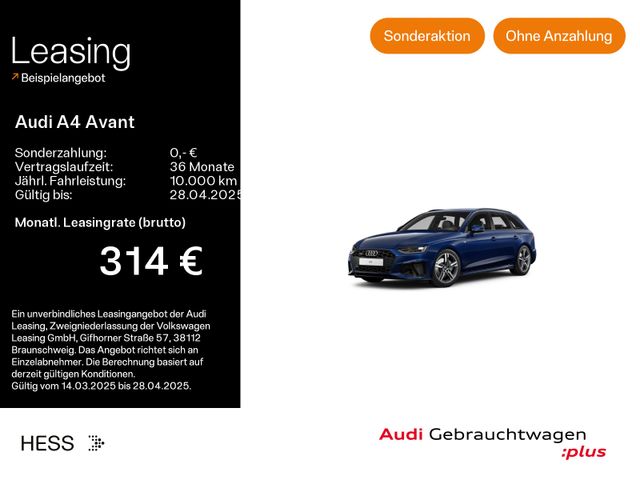 Audi A4 Avant 40 TDI quattro S-LINE*OPTIK-PAKET*KAMER