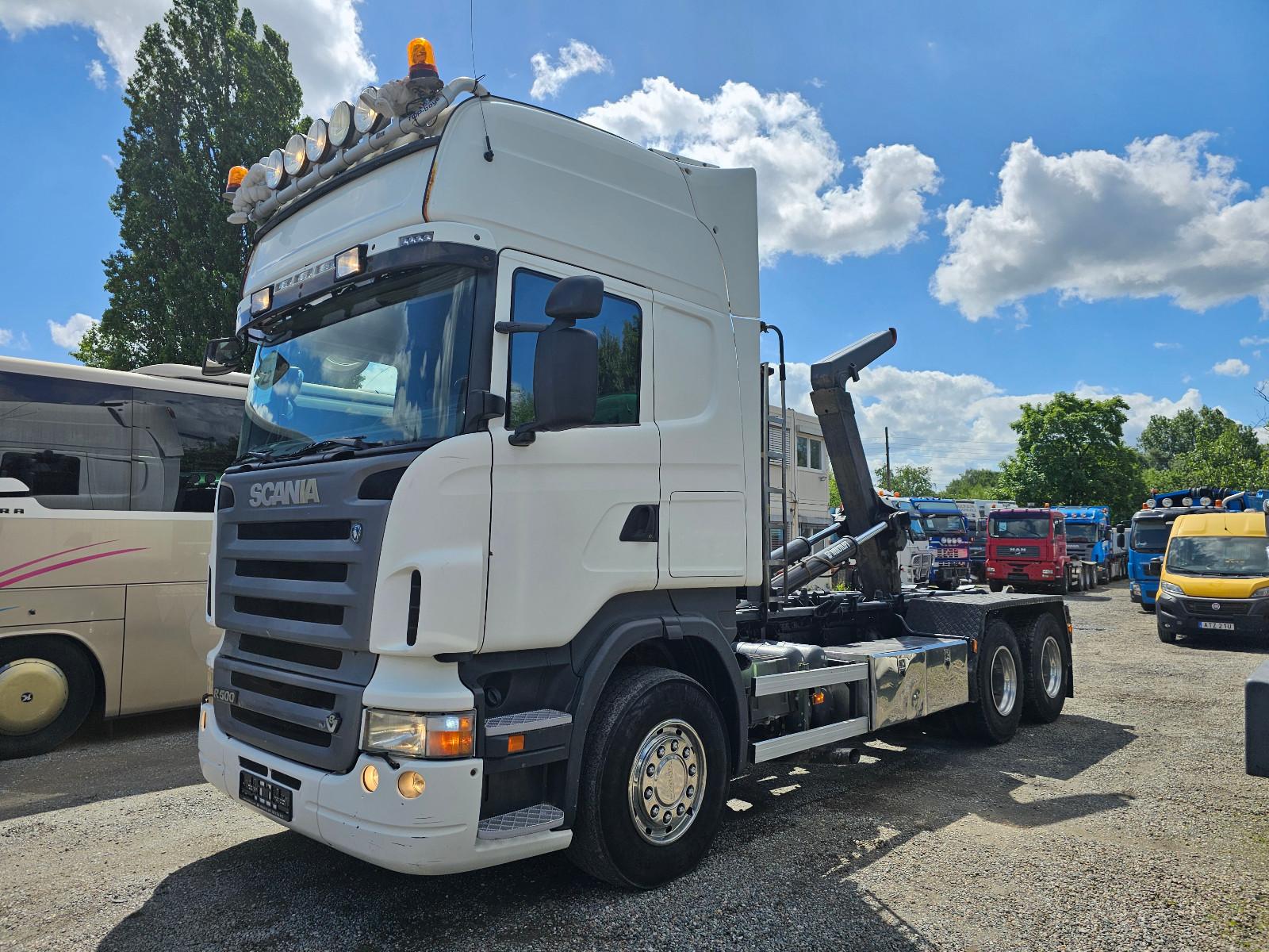 Scania R500LB6X2 HHZ V8 Blatt/Blatt ROBSON 6x4 3 Pedals