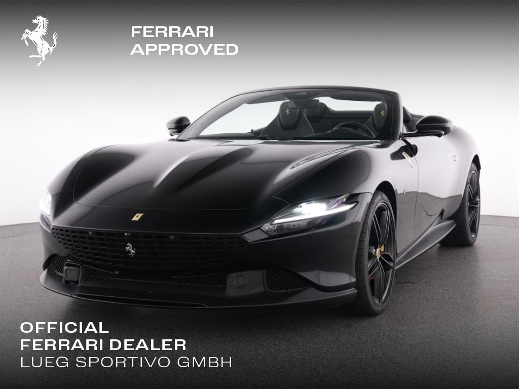 Ferrari Roma Spider LED-Carbon Lenkrad - Alcantara - JBL