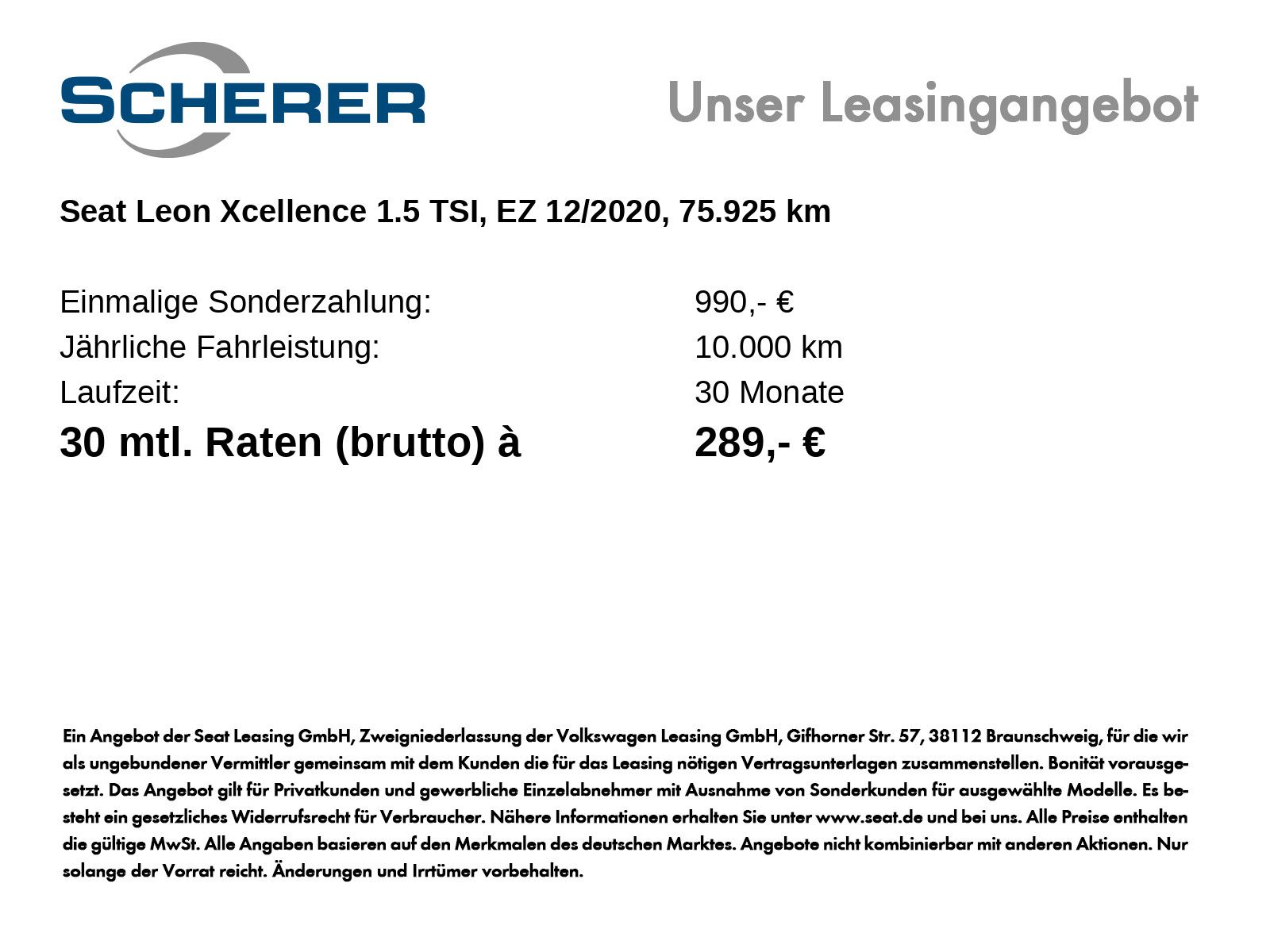 Seat Leon - Bild 2