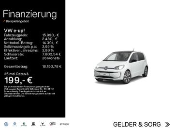 Volkswagen Leasingangebot: Volkswagen e-up! Style RFK*GRA*Sitzheizung*DAB+
