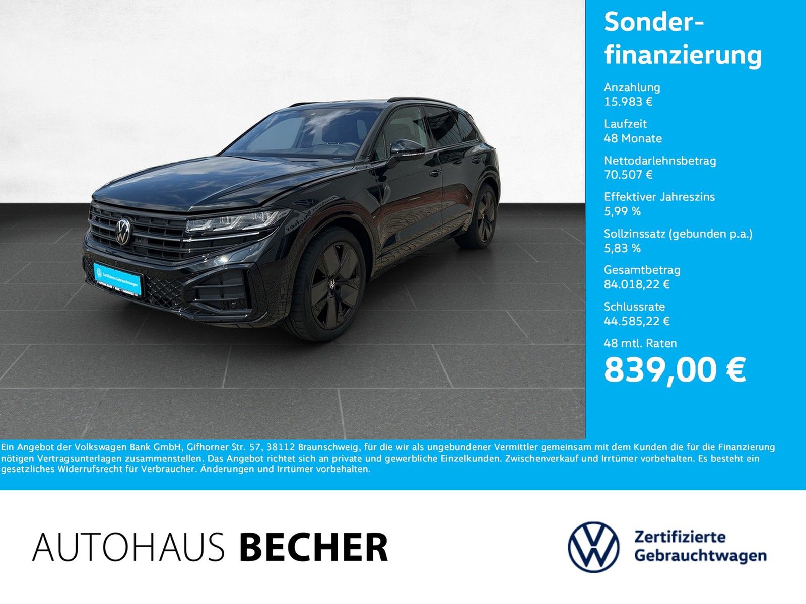 Volkswagen Touareg R-Line 3.0 V6 TDI 4MOTION AHK Standhz foto 1