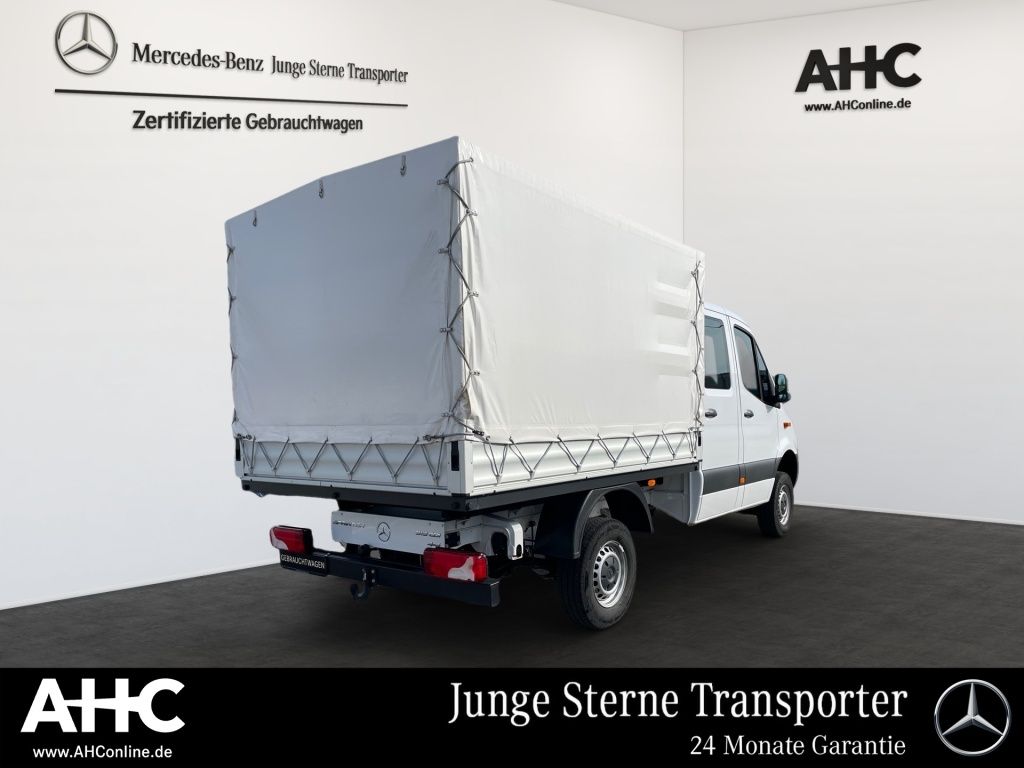 Fahrzeugabbildung Mercedes-Benz Sprinter 319 Doka Pritsche 3665 4x4 AHK, LED