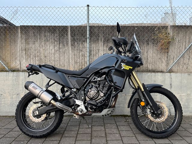 Yamaha XTZ 700 mit Sportschalldämpfer