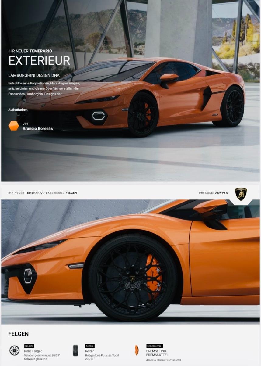 Lamborghini Temerario 4.0 V8 PHEV